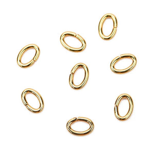 100pcs Stainless Steel Split Jump Rings for DIY Jewelry Making