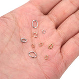 100pcs Stainless Steel Split Jump Rings for DIY Jewelry Making