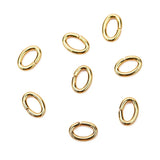 100pcs Stainless Steel Split Jump Rings for DIY Jewelry Making