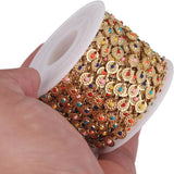 6mm Stainless Steel Chain Disc Plated Enamel Chains for Diy Jewelry Making