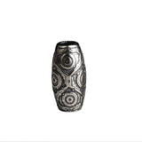 925 Silver 9 Eyes DZI Bead Silver Tibetan Nine Eyed DZI Beads Sterling