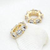 10MM Crystal Spacer Beads for DIY Jewelry Making