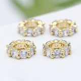 10MM Crystal Spacer Beads for DIY Jewelry Making