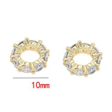 10MM Crystal Spacer Beads for DIY Jewelry Making