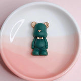 10PCS Cartoon Bear Pendant Jewelry Material