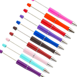 DIY Bead Pen Plastic Beading Writing Supplies Stationery Wedding Gift