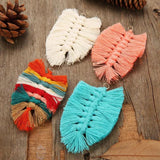 4pcs Cotton Thread Tassels Fringes Pendant Earrings DIY Jewelry Making