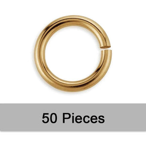 14K Gold Filled Jump Rings & Split Ring for DIY Jewelry Making