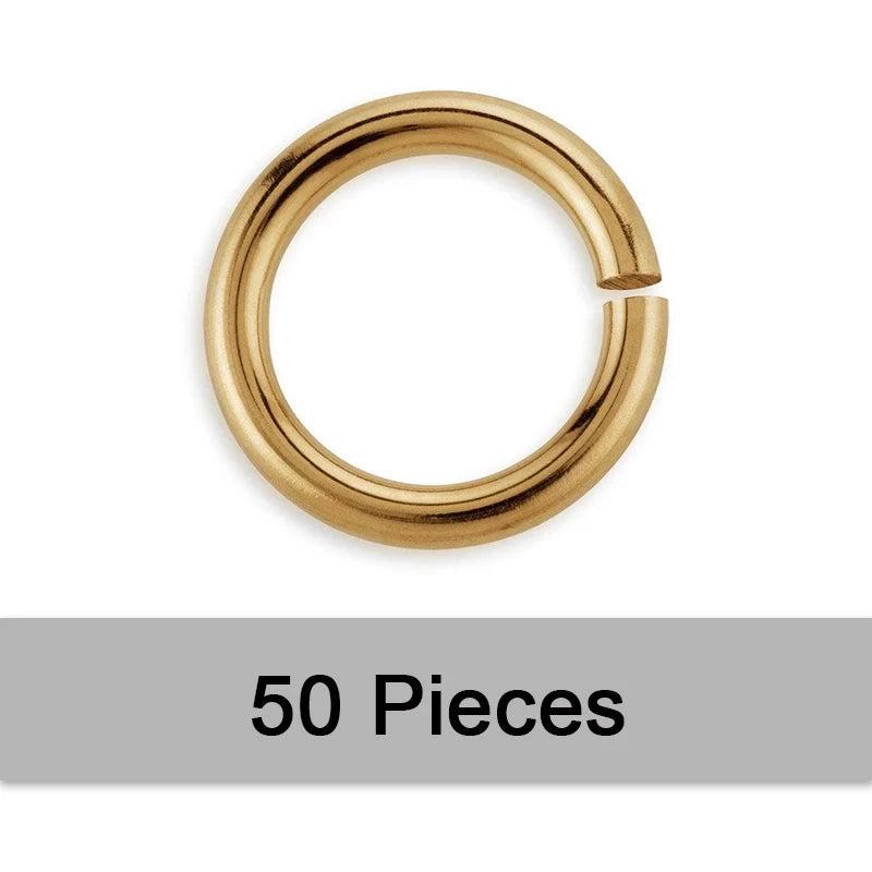 14K Gold Filled Jump Rings & Split Ring for DIY Jewelry Making