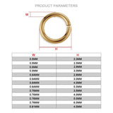 14K Gold Filled Jump Rings & Split Ring for DIY Jewelry Making
