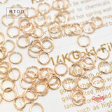 14K Gold Filled Jump Rings & Split Ring for DIY Jewelry Making