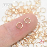 14K Gold Filled Jump Rings & Split Ring for DIY Jewelry Making