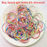 Keychain Wire Rope Candy Key Ring for DIY Jewelry Making