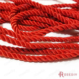 10 Meters 5mm Satin Polyester Cords DIY Jewelry Findings Accessories