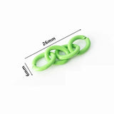 Colorful Keychain Extension Chain, DIY Jewelry Making Accessories