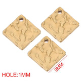 20pcs Stainless Steel Plated Charms for DIY Jewelry Making