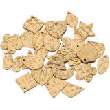 20pcs Stainless Steel Plated Charms for DIY Jewelry Making