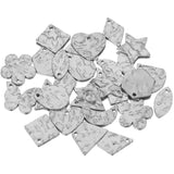 20pcs Stainless Steel Plated Charms for DIY Jewelry Making