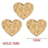 20pcs Stainless Steel Plated Charms for DIY Jewelry Making