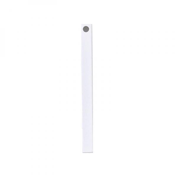 2.5mm Multicolor Rectangular Bar Charm for Jewelry Making