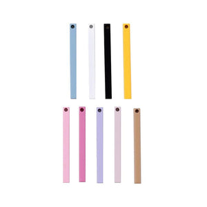 2.5mm Multicolor Rectangular Bar Charm for Jewelry Making