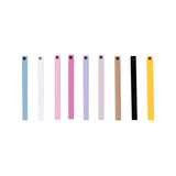 2.5mm Multicolor Rectangular Bar Charm for Jewelry Making
