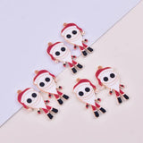 10pcs Christmas Skull Acrylic Charms DIY Making