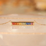 Light Balance Rainbow Series Gem Bracelet for Women
