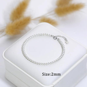 925 Silver Pearl Bracelet for Women Jewelry, Hand Pearl Bead Bangle