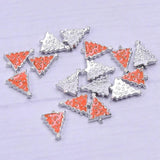 20PCS Christmas Floating Charms Pendant for DIY Jewelry Making