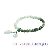Burmese Jade Donut Bracelets Charm Women Natural Bangles Gemstone Bead Carved