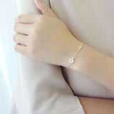 S925 Silver Cherry Women's Bracelet Hand Jewelry