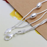 925 Sterling Silver Bracelet Chain Jewelry for Women Lady Wedding
