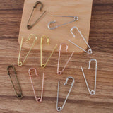 20pcs 45mm Bronze Safety Brooch Pin Base for Jewelry Making DIY
