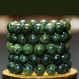 Natural Medicine King Stone Jade Magnetic Bracelet Men Women Healing Gemstone