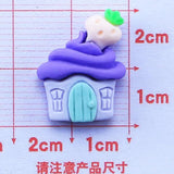 20pcs Resin Baby House Flatback Cabochons for Christmas Crafts