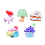 20pcs Resin Baby House Flatback Cabochons for Christmas Crafts