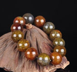 Red Jade Bracelet Dragon Scale Agate Beaded Bracelet