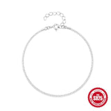 925 Silver Bangle Bracelet Disc Charm Bead Chain Women Men Jewelry