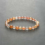 Multicolor Rutilated Quartz Bead Bracelet for Women