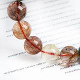 Multicolor Rutilated Quartz Bead Bracelet for Women