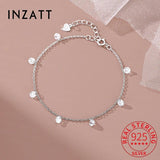 925 Sterling Silver Zircon Chain Bracelet for Women