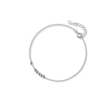 925 Silver Bead Bracelet for Women