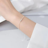 925 Silver Bead Bracelet for Women