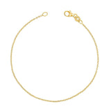 925 Silver Couples Bracelet Thin Chain Snap Button Jewelry