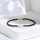 Moon Stone Bracelet With Spinel For Women Handwork Jewelry
