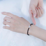 Moon Stone Bracelet With Spinel For Women Handwork Jewelry