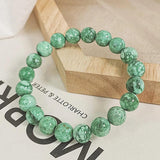 Eosphorite Bead Bracelet Turquoise Mineral Stone Healing Crystal Rough Stone