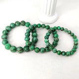 Eosphorite Bead Bracelet Turquoise Mineral Stone Healing Crystal Rough Stone