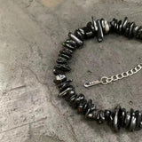 Natural Hypersthene Bracelet Stone Irregular Beads Women Jewelry
